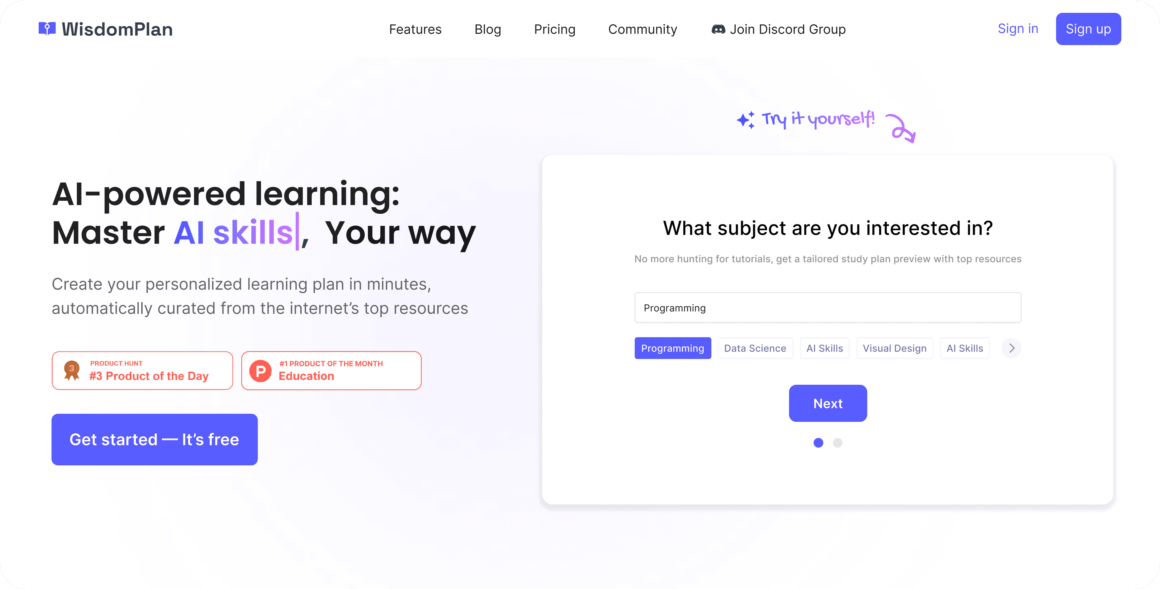 WisdomPlan