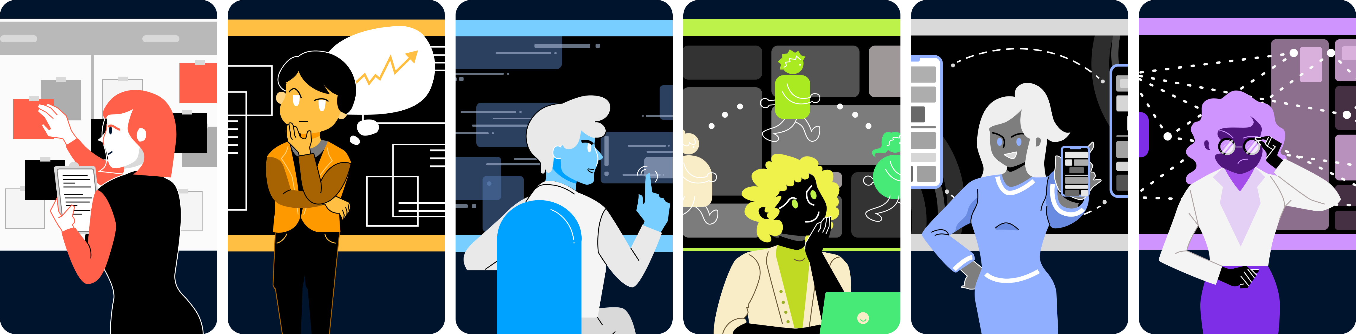 Illustration panels
