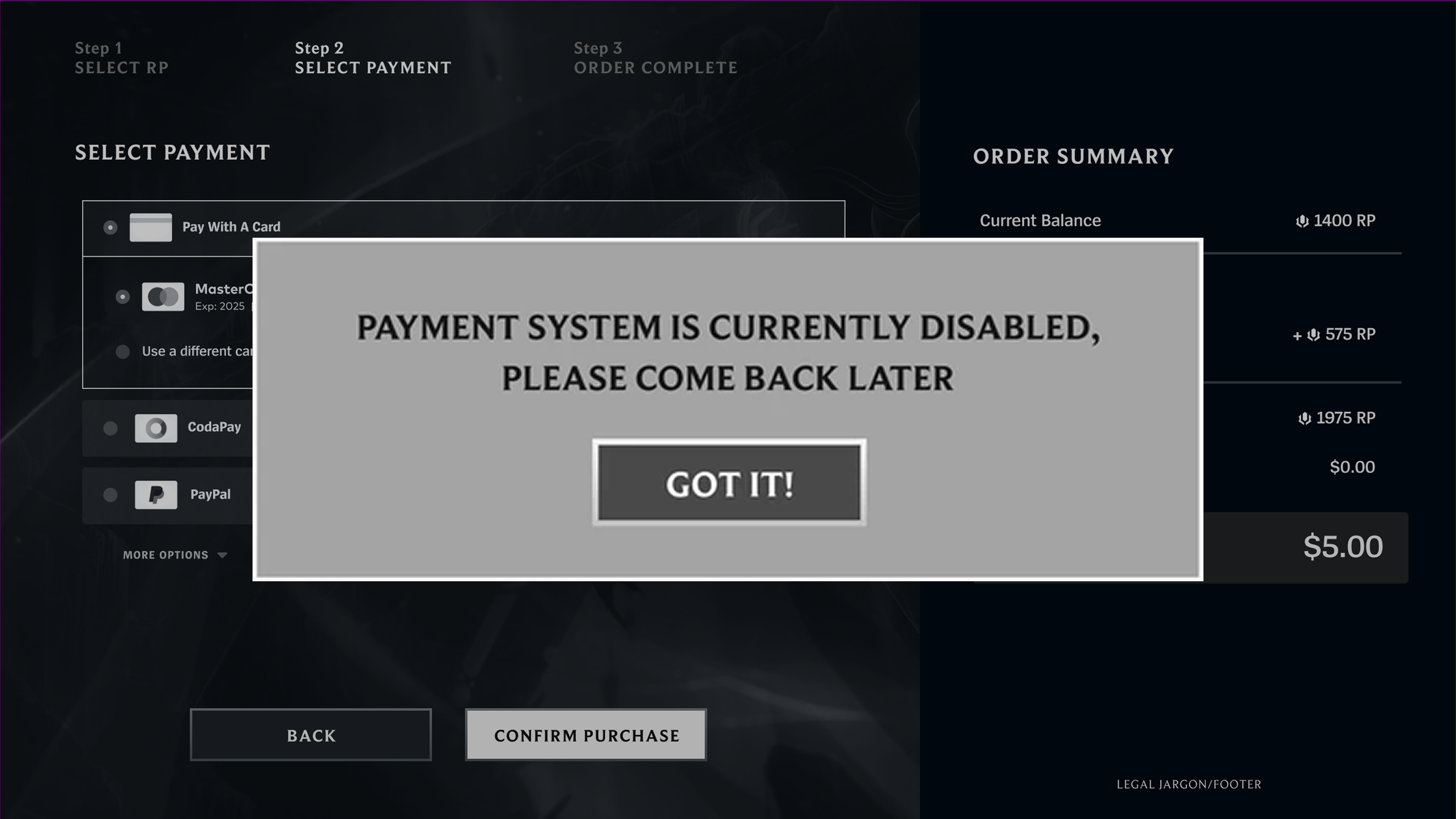 Simple Confirmation Modal